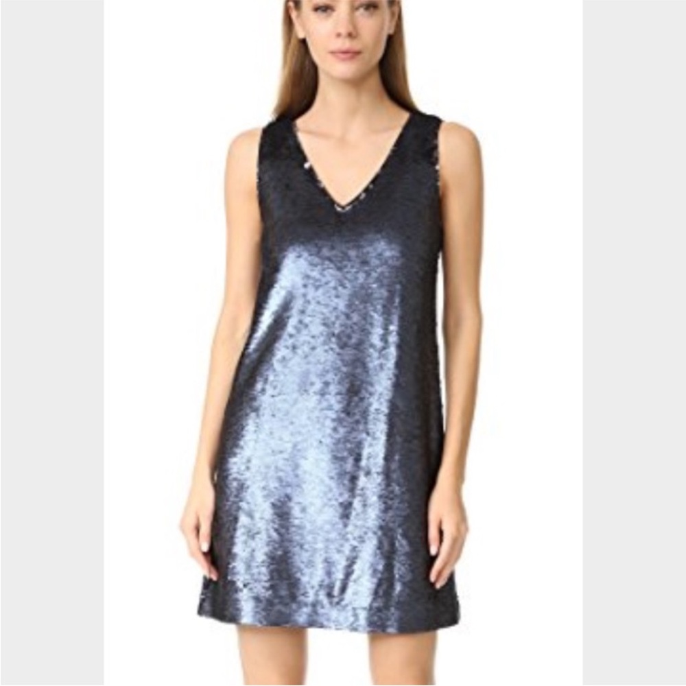 NWT Rebecca Minkoff Navy Sequin Claire Dress